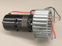 Burner Motor and Blower Wheel